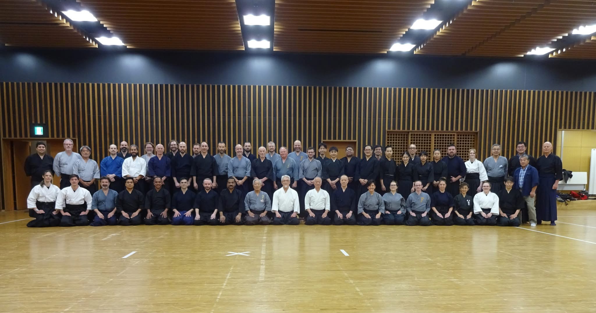 Friday training at Yokohama Budokan.