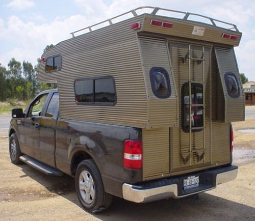 campers volado pick up de aluminio