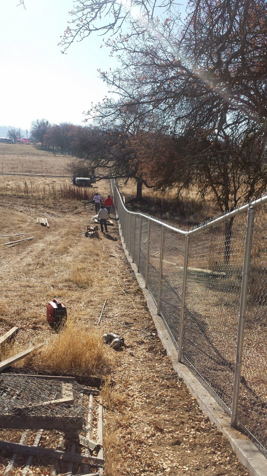 Chain-Link Fencing Installation