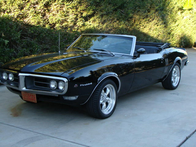68 Firebird $28,000 
SOLD (JAN 2010) WENT TO CONNECTICUT