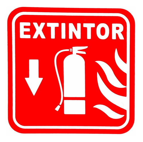 Extintor (20cm. x 20cm.)