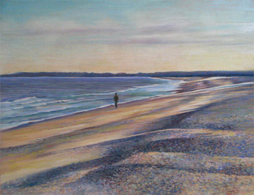 Dunwich Shingle (Pastel 19.5" x 25.5")