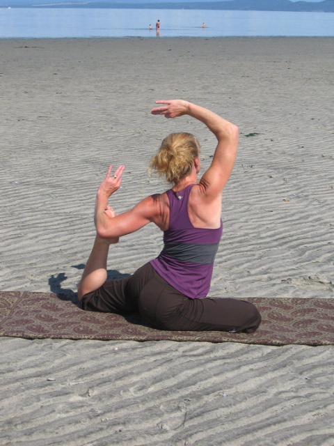 Kapotasana - Pigeon Variation