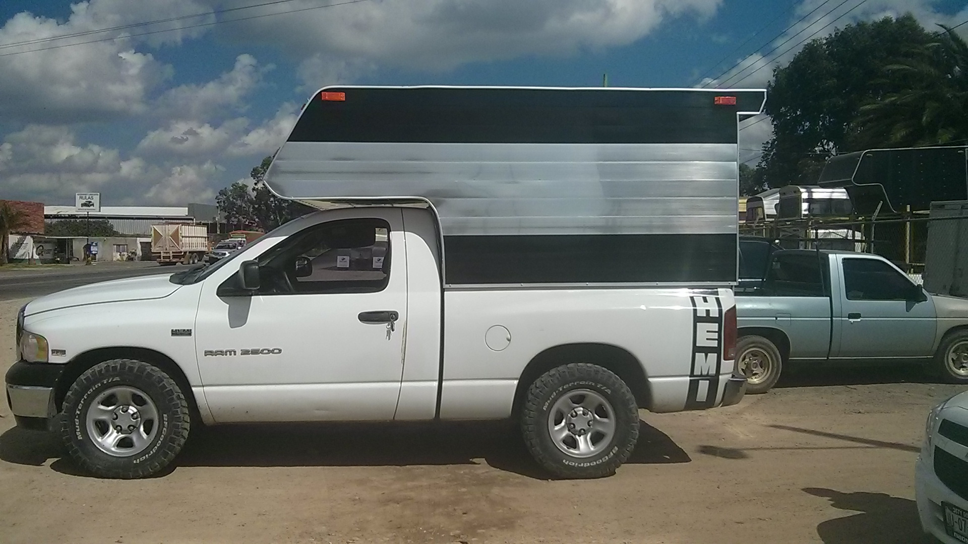 campers volado pick up de aluminio
