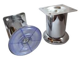    Pata para sofá altura 80mm 
   Cromada