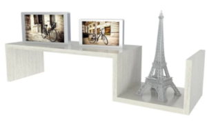 Repisa elaborada en melamina color a solicitar por el cliente.
