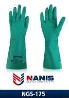 GUANTE DE NITRILO VERDE