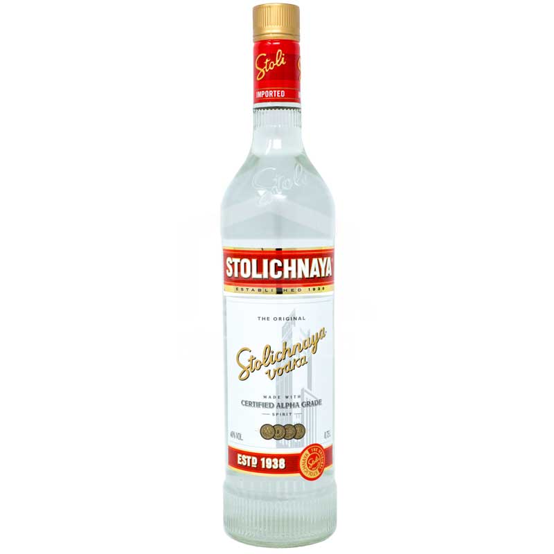 Vodka Stolichnaya 750 ml
Código: 87