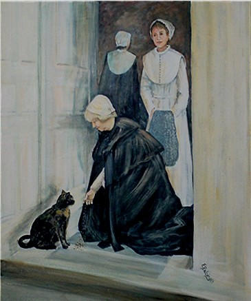 Shaker Series #13: Mischief, Acrylic, 18x24 SOLD