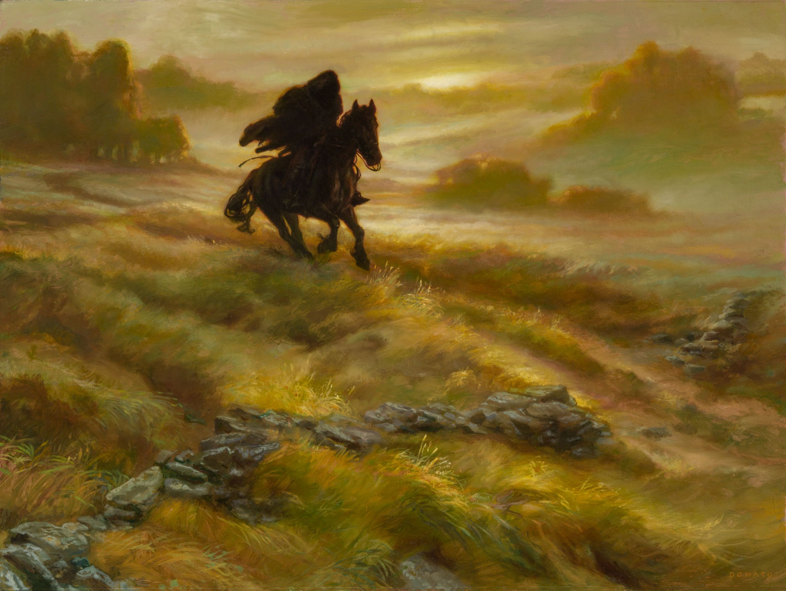 Searching for Baggins
18" x 24"  Oil on Panel  2021
private collection
