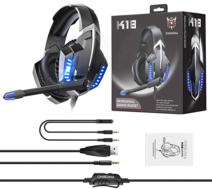 K18 AZUL
AUDIFONO GAMER