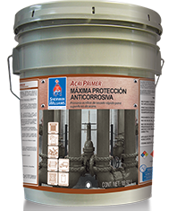 ACRI-PRIMER es un primario acrílico de secado rápido que ofrece la máxima protección anticorrosiva sobre superficies de fierro y acero al carbón. Cuando se aplica el sistema Primario-Acabado, proporciona una resistencia a la corrosión muy superior a cualquier sistema de recubrimientos para uso doméstico y automotivo.