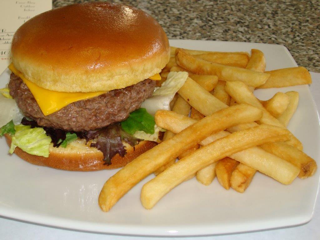 Angus Burger with Fries