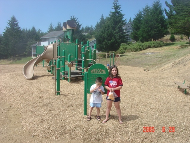 We love the playground