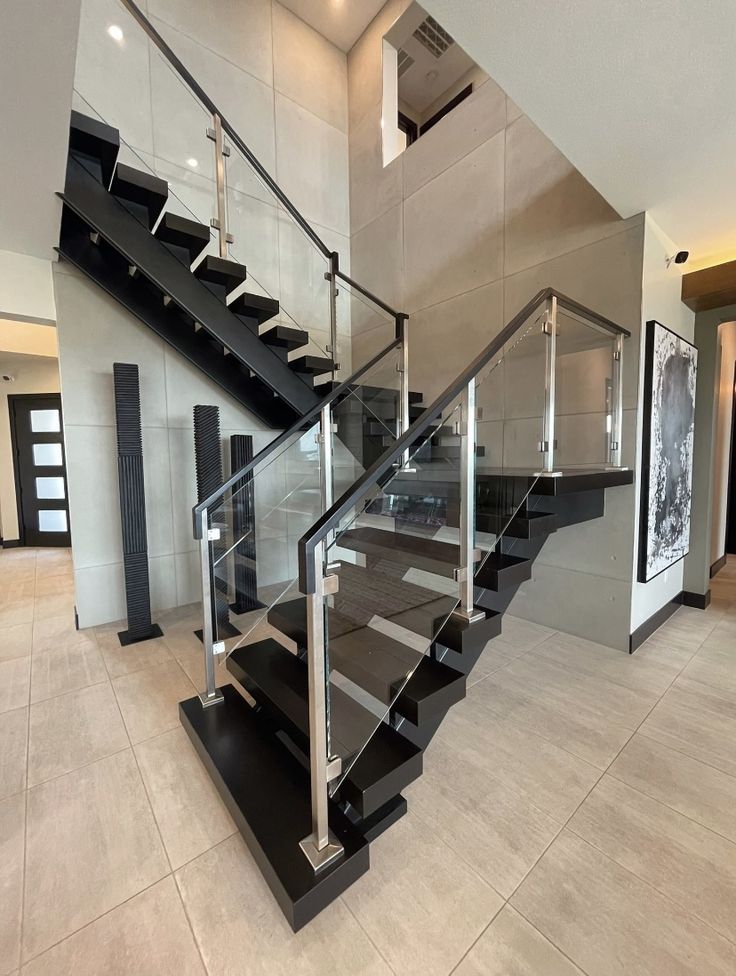 Escalera de vidrio