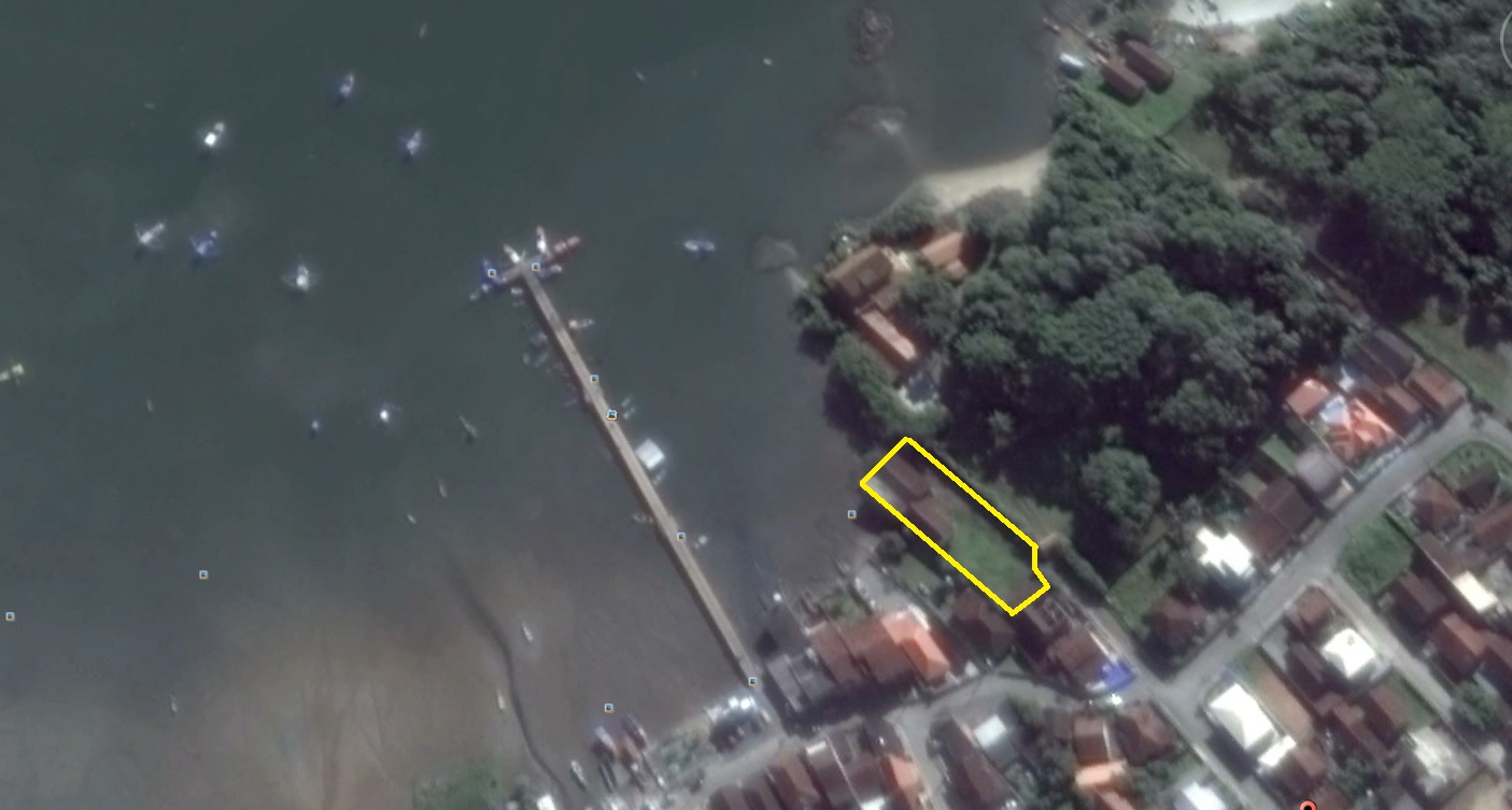 Vista aérea do Terreno (ao lado do Trapiche do Paulas)