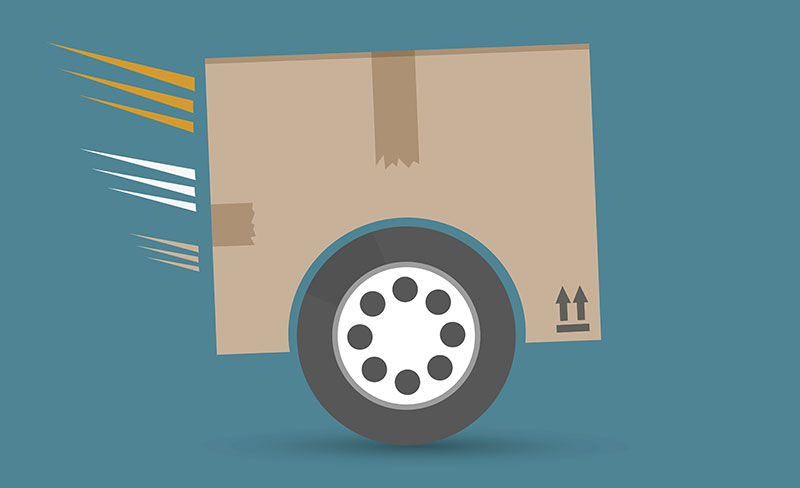 Parcel box delivery