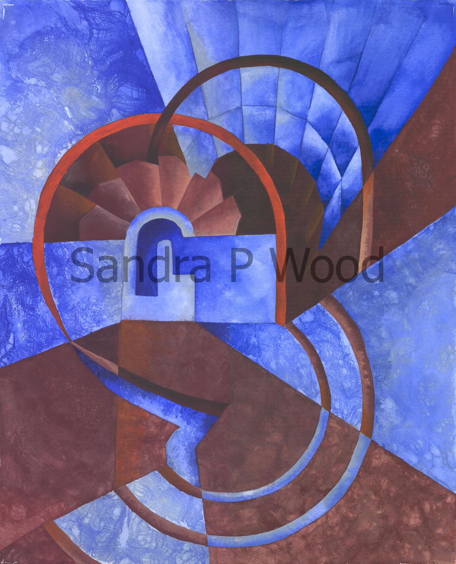 PRIVATE ENTRY
(watercolor)

