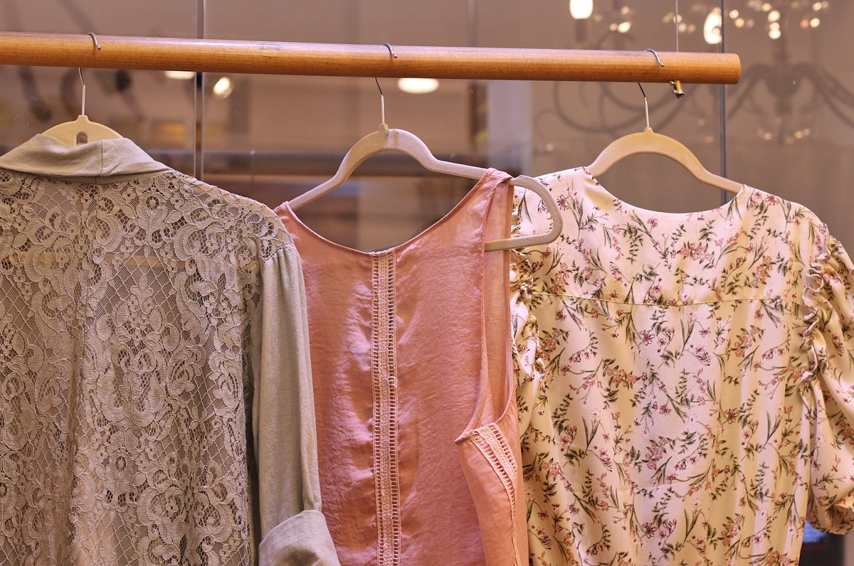 A Rack of Blouses