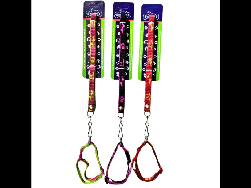 BON02 - CORREA CON COLLAR
 1/2" ESTAMPADO