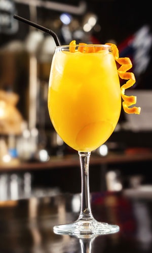 Orange Screwdriver Cocktail