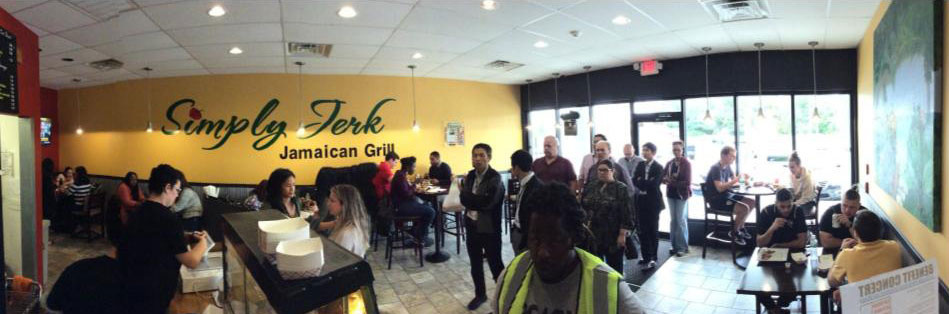 Interior of Our Jamaican Grill