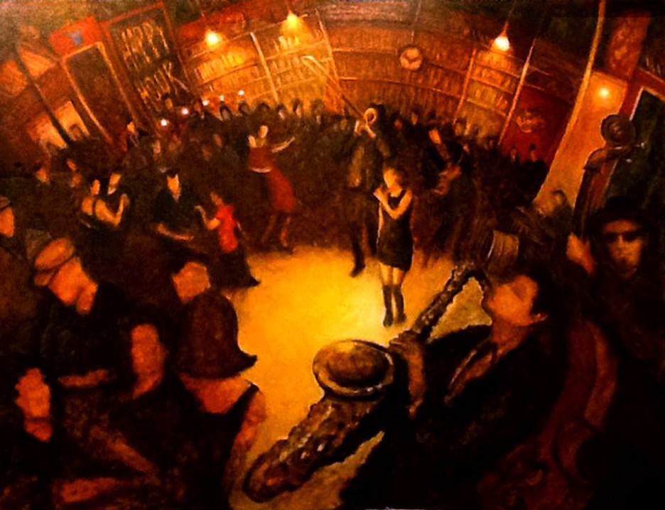 Ellen Birath Band au Coolin
Oil on Canvas
146x112 cm
sold