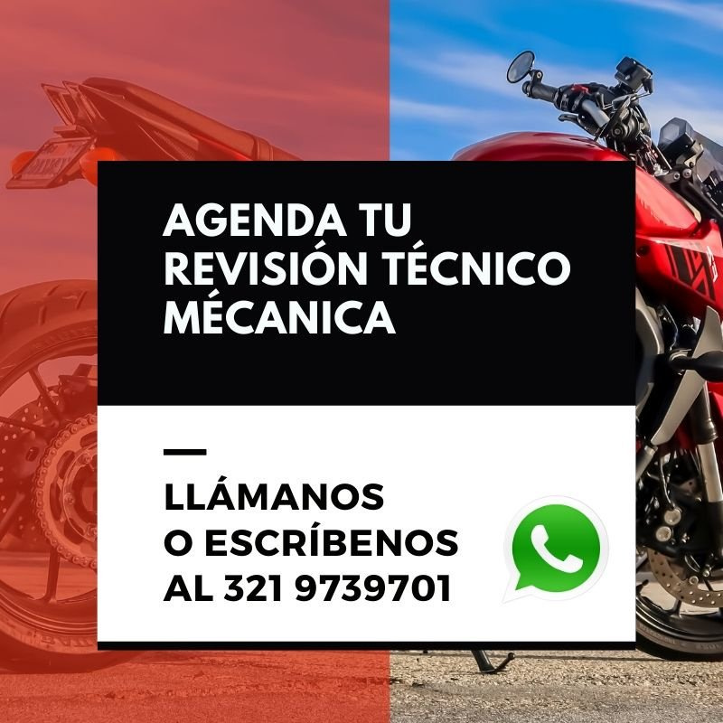 Agenda la revisión técnico mecánica de tu moto en el mejor CDA de Motos