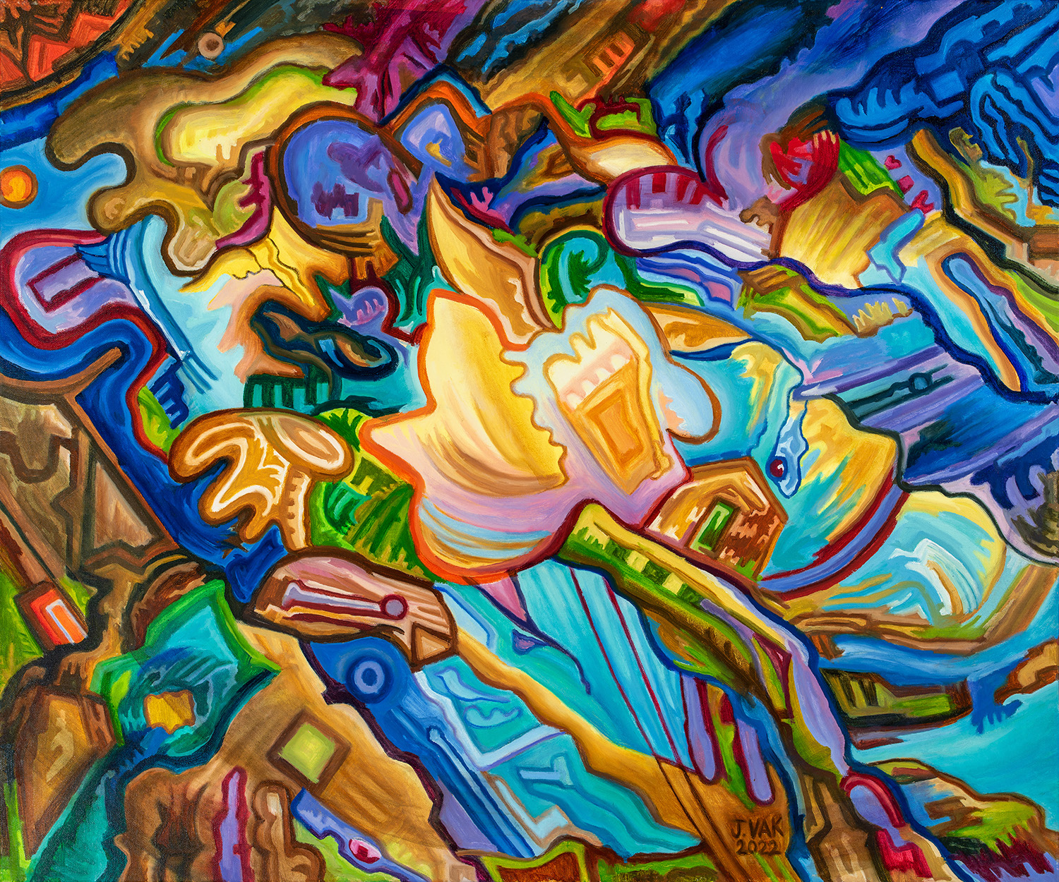 Beauty of Turquoise
30 X 36 Original Oil
$2500
2022