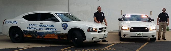 White Security Vehicle