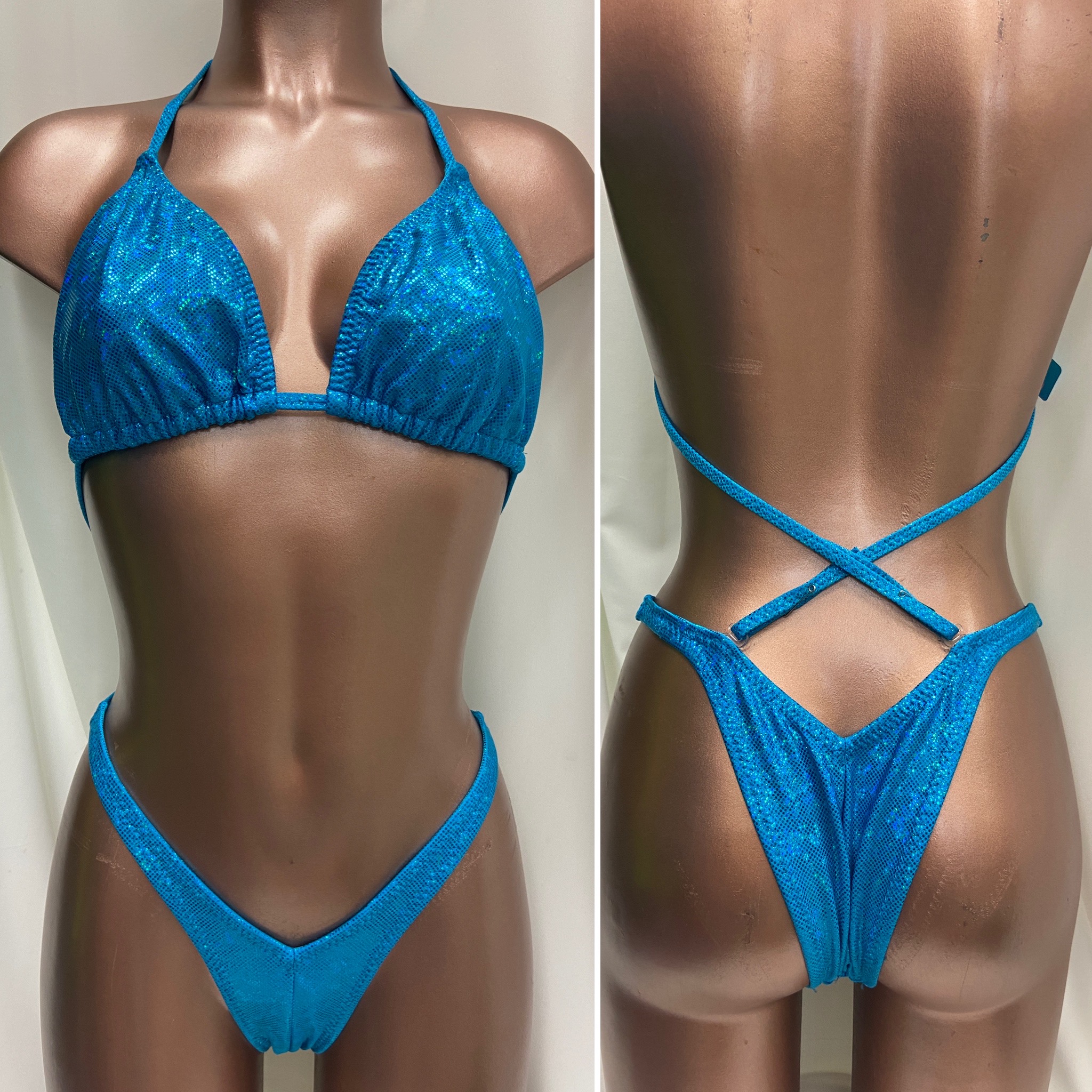 P9009
$85
D + sliding top 
small front ,xsmall back 
aqua hologram 
