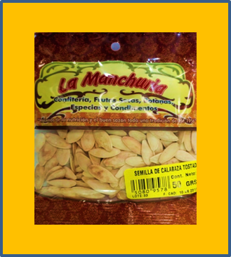 SEMILLA DE CALABAZA TOSTADA
50 GRS