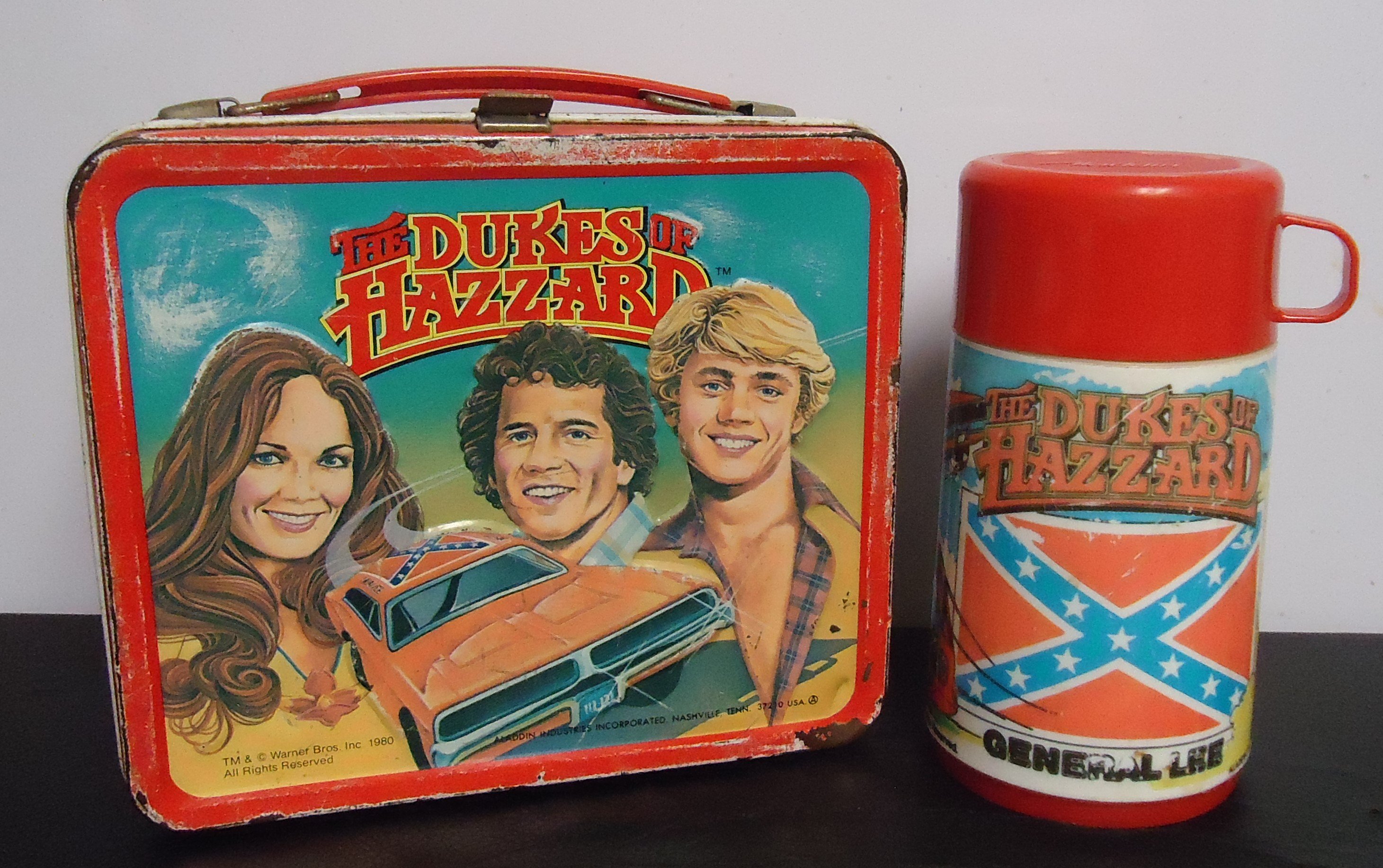 ( SOLD!!! )
(3) Metal Lunch Box W/Thermos
"The Dukes Of Hazzard"
$88.00