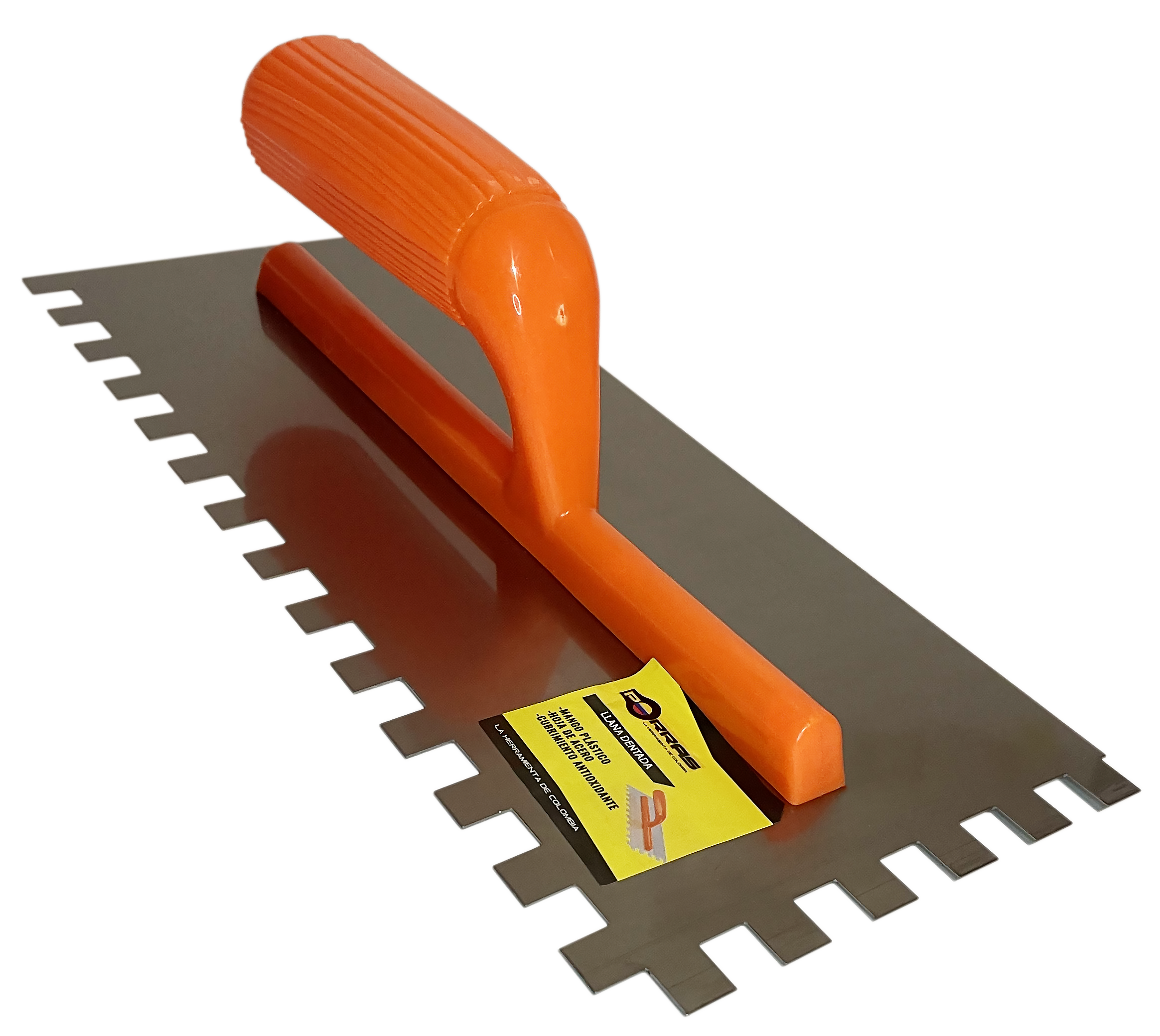 Llana Plástica Dentada Porras