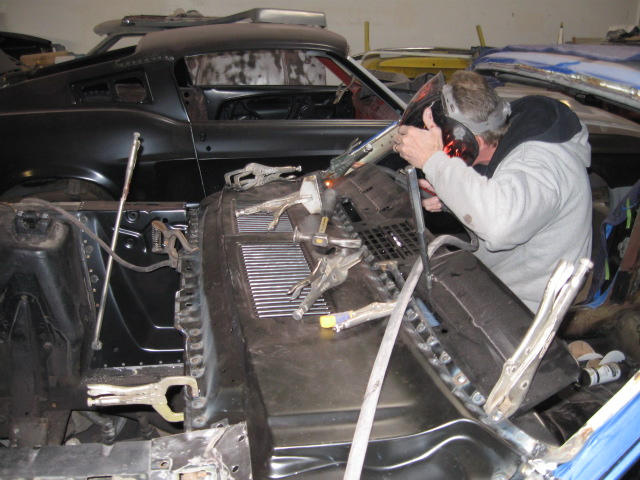 New dash and cowl installed