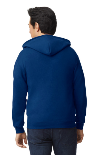 SUDADERA CON CIERRE Y CAPUCHO ADULTO