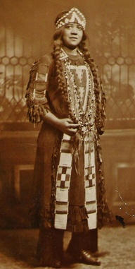 Anna Handy Fontes - Wampanoag (Chappaquiddick Band) circa 1900