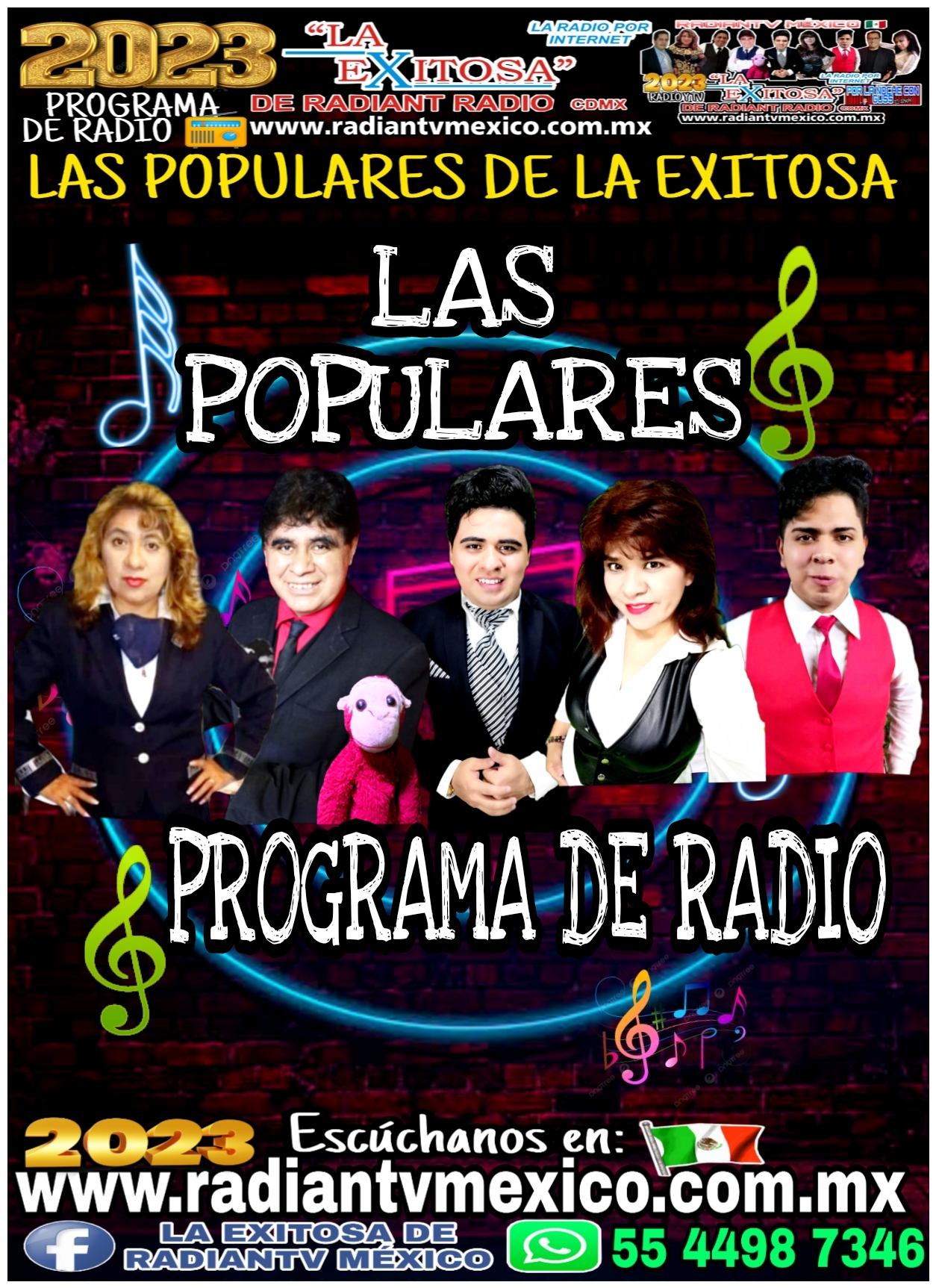 LAS POPULARES DE LA EXITOSA DE RADIANTV MEXICO 