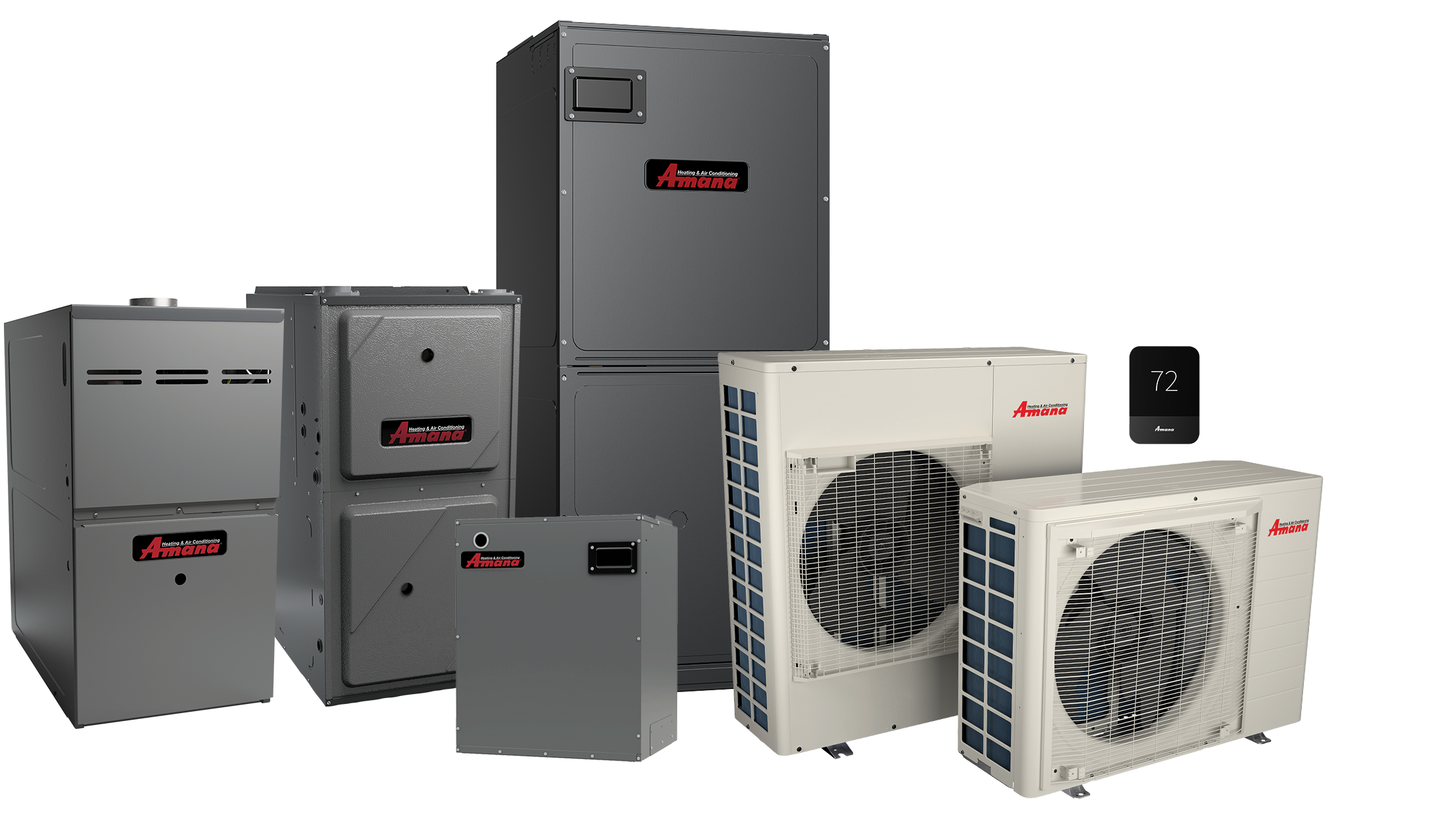 Amana brand heating and cooling equipment