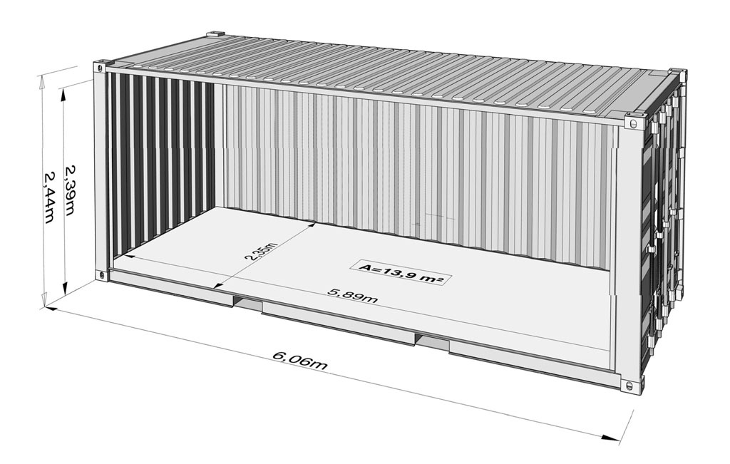 standard 20ft container specification standard 20ft container specification