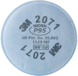 FILTRO PARA PARTÍCULAS  P95 3M EJ2071