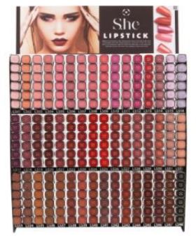 LS100
LIPSTICK DISPLAY 288 PCS

