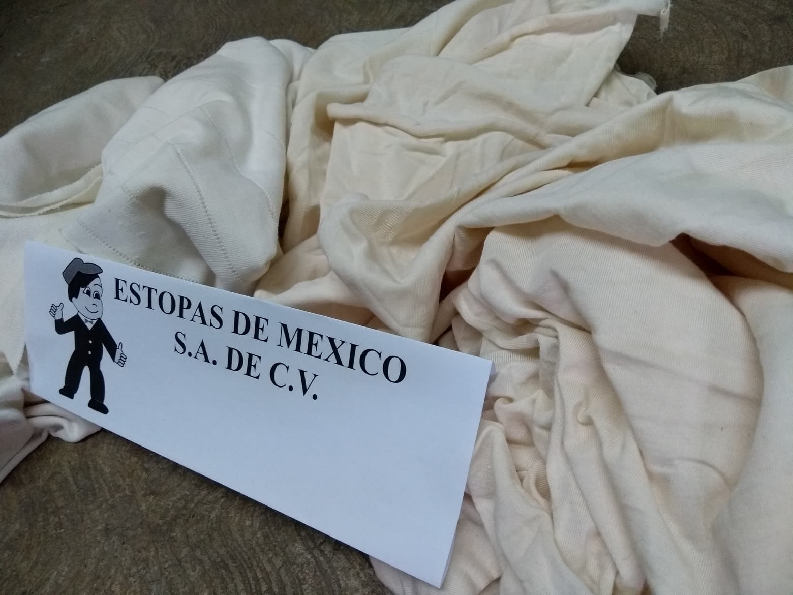 TRAPO TIPO CAMISETA CRUDO