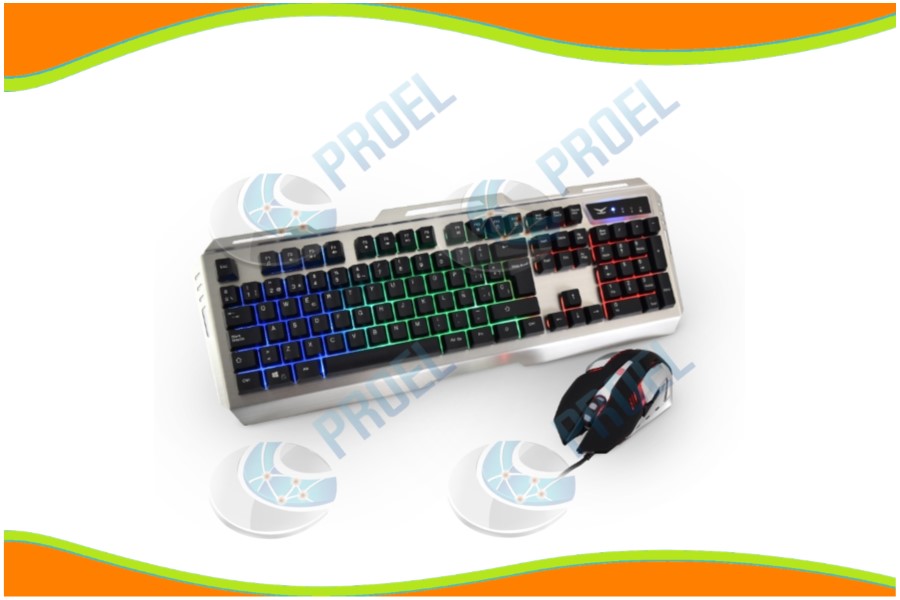 KIT TECLADO Y MOUSE GAMER