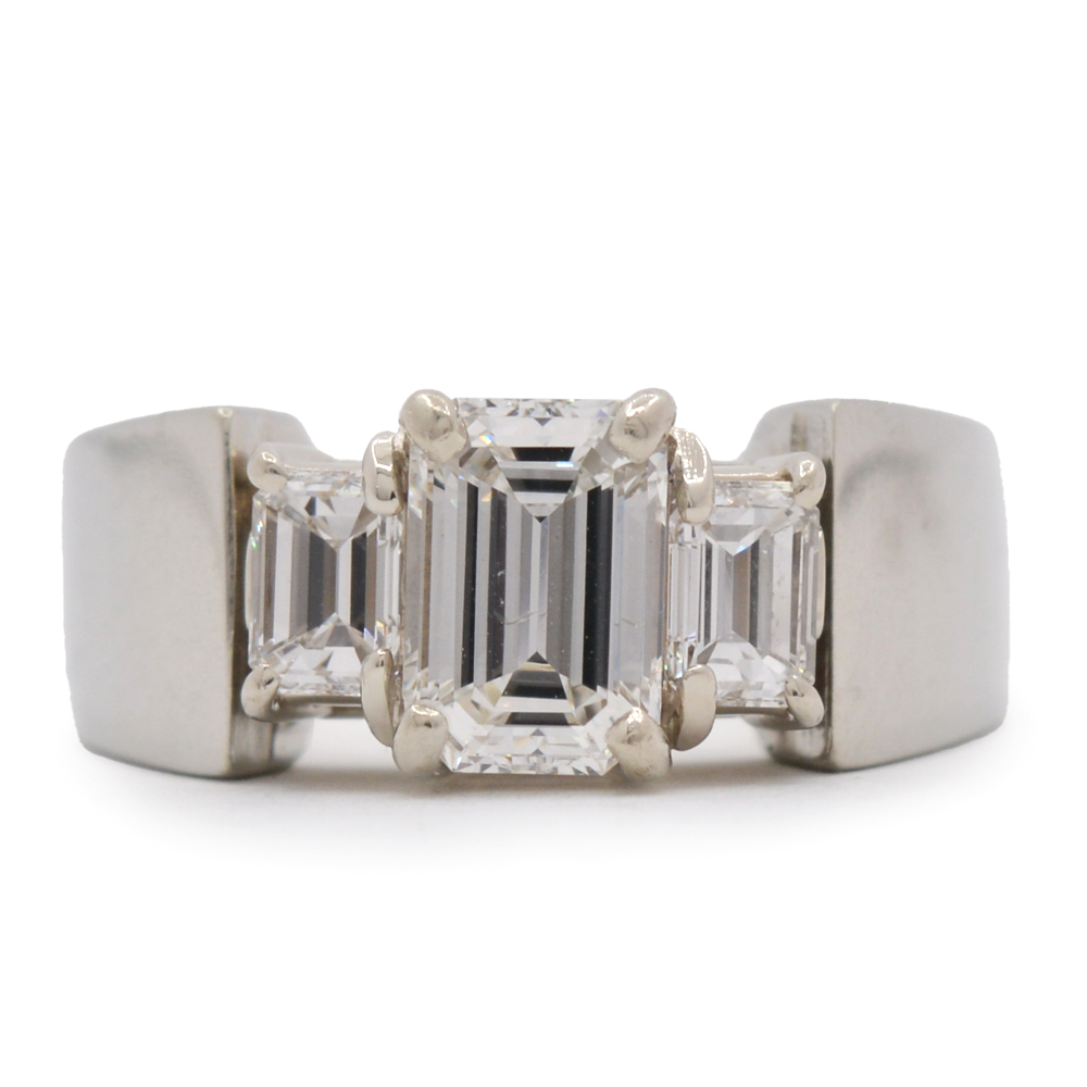 14K WHITE GOLD 1.59CTW SI2-VS $6,750