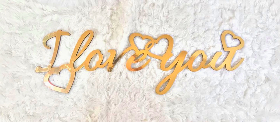 Letras personalizadas
 para la venta 
$120.000