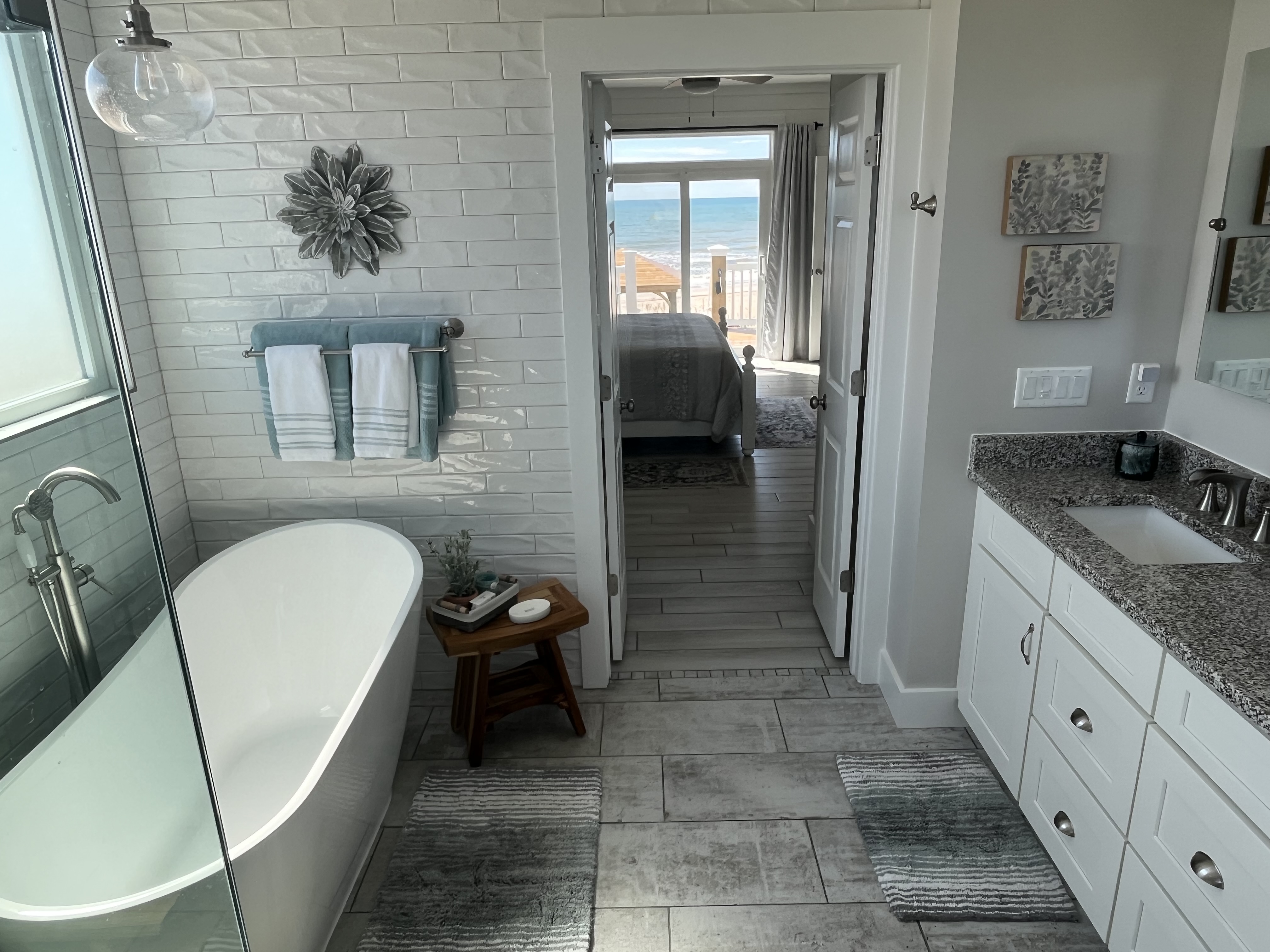 Master bedroom entrance