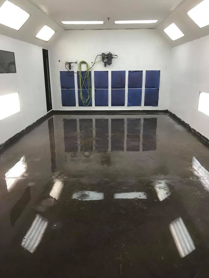 A clean paint booth ensures a clean refinish!