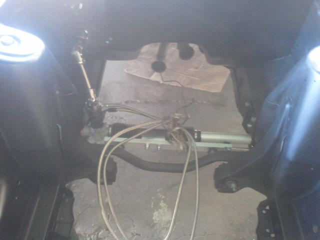 New power steering rack RHD