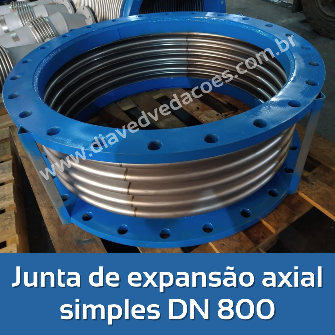 Junta de expansão axial simples DN 800